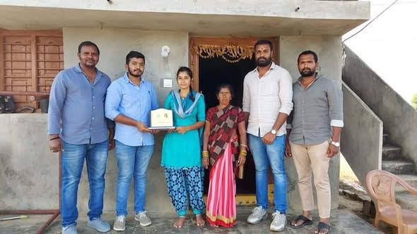 Maadri PrithviRaj was awarded for special talent