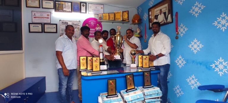 Maadri PrithviRaj attended Trophy Presentation in Patancheru