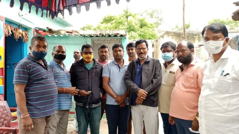 MDR Foundation Co-Founder Maadri PrithviRaj Doing Financial help at Patancheru