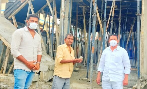 MDR Foundation Co-Founder Maadri PrithviRaj Doing Financial help at Patancheru