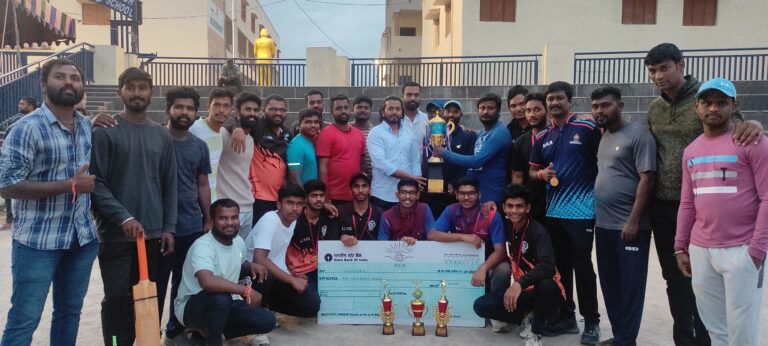 Maadri PrithviRaj attended Cricket Tournament Finals in Patancheru