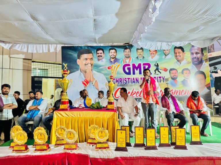 Maadri PrithviRaj Conducted Cricket Tournament