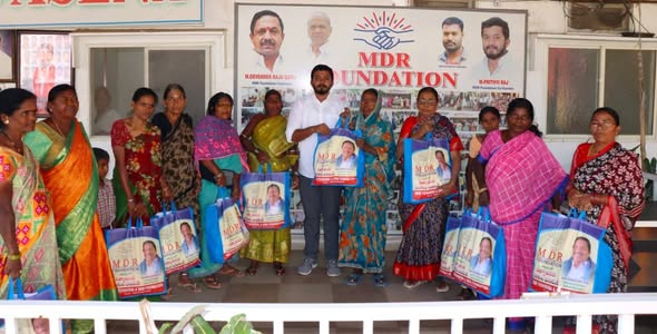 Maadri PrithviRaj Distributing Groceries, Vegetables, Home Essentials