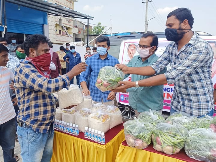Maadri PrithviRaj Distributing Groceries, Vegetables, Home Essentials