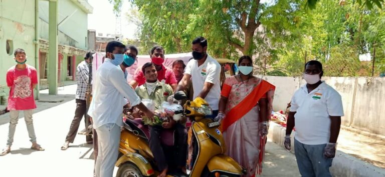 Maadri PrithviRaj Distributing Groceries, Vegetables, Home Essentials