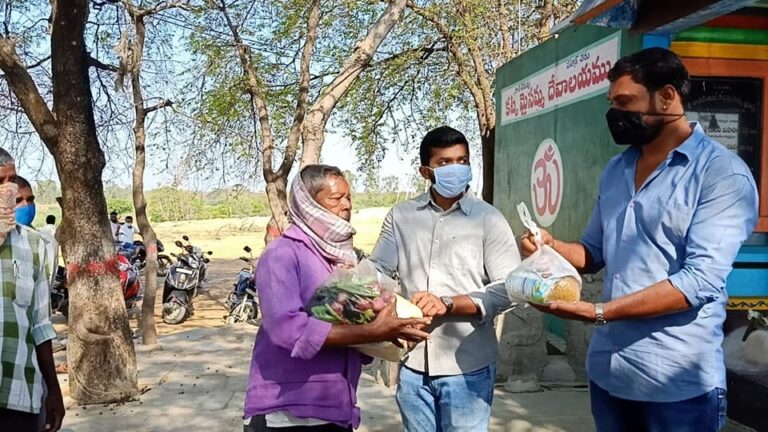 Maadri PrithviRaj Distributing Groceries, Vegetables, Home Essentials
