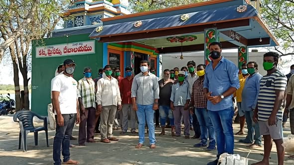 Maadri PrithviRaj Distributing Groceries, Vegetables, Home Essentials