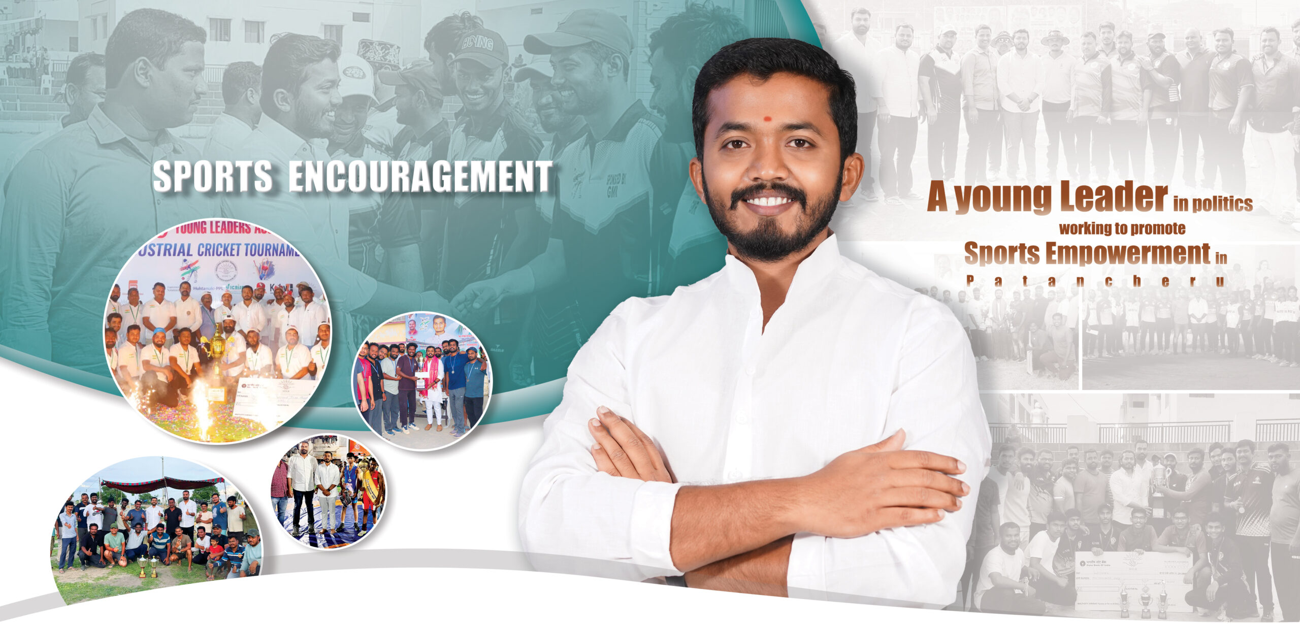 Maadri PrithviRaj A Young Leader in Patancheru | A young leader in politics working to promote sports empowerment in Patancheru.