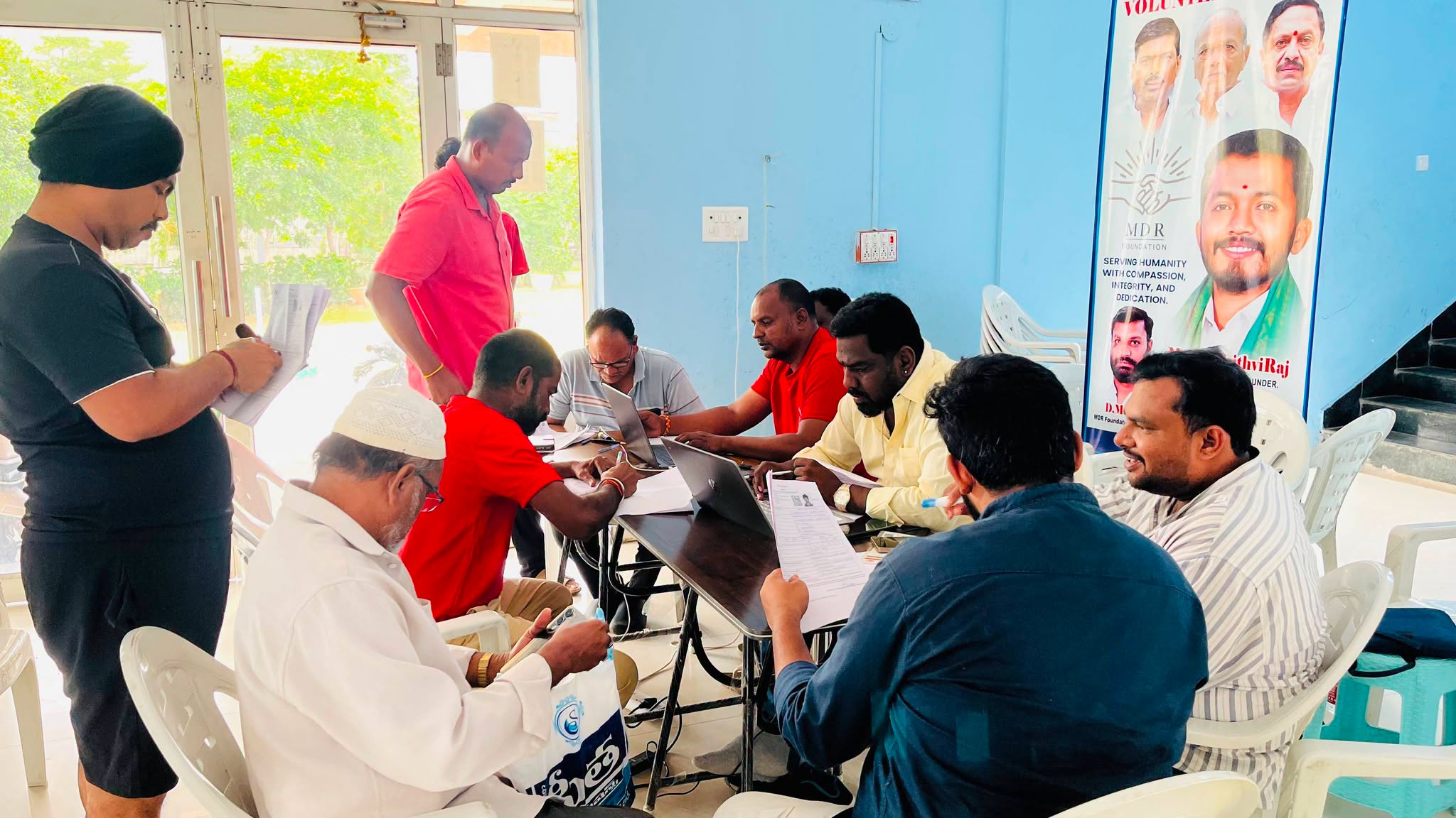 Voter Registration Patancheru: MDR Foundation Free Help Desk